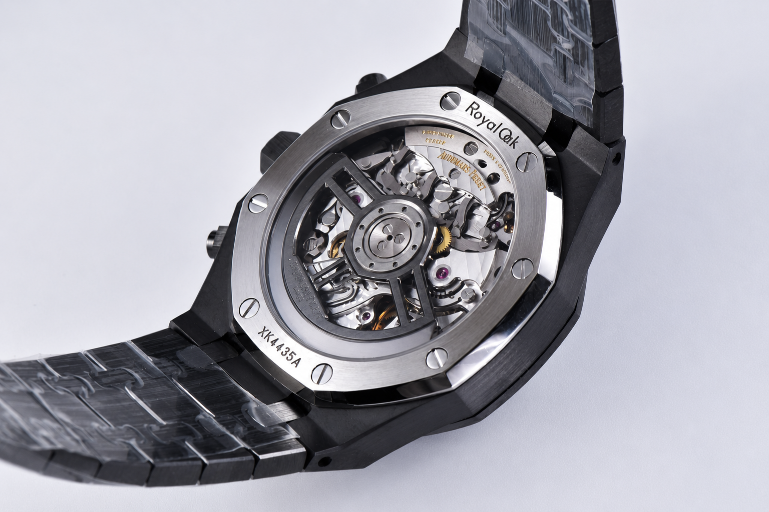Royal Oak Chrono 26240 Black Ceramic APSF 1:1 Best Edition on Ceramic Bracelet SA4401 - Image 8