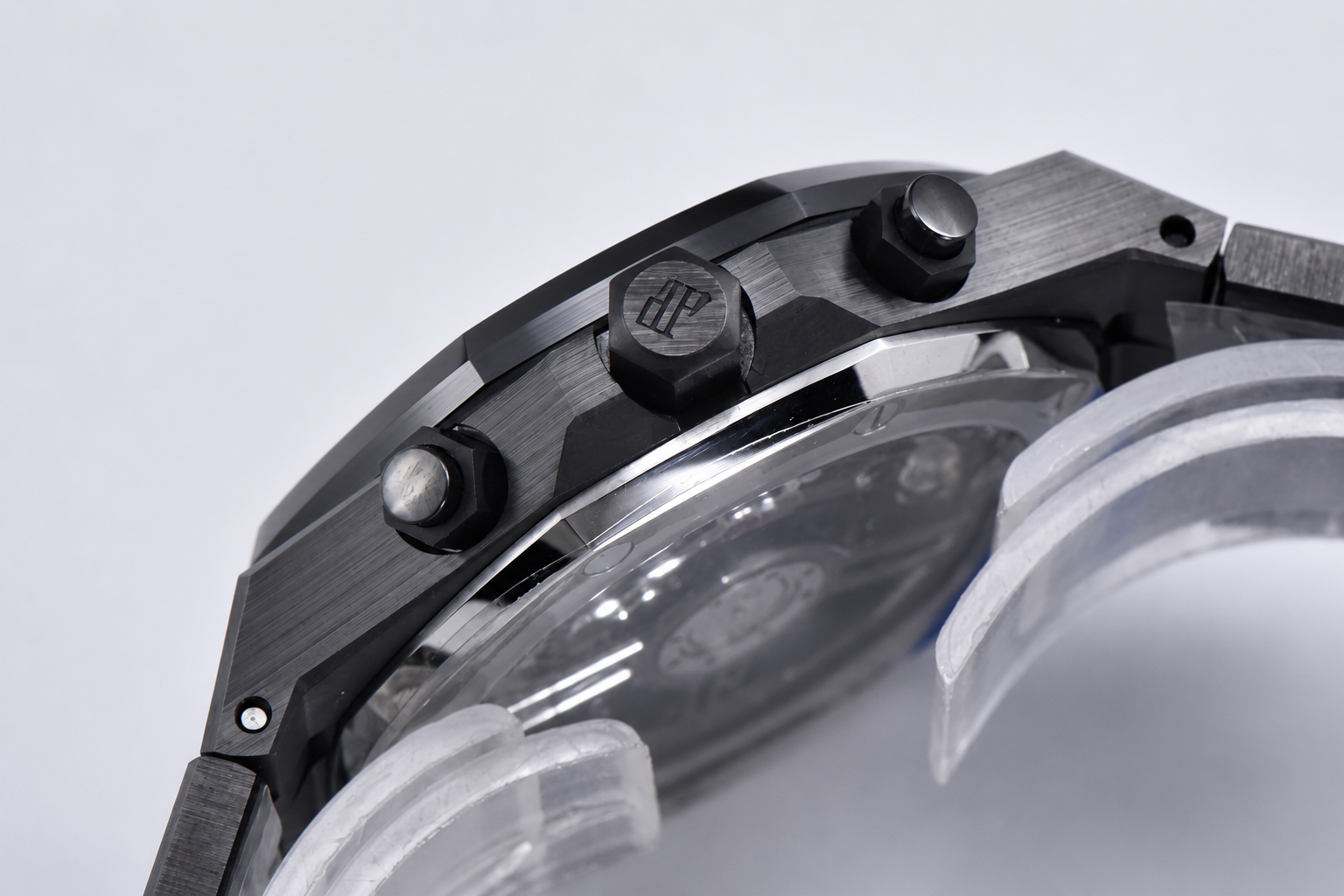 Royal Oak Chrono 26240 Black Ceramic APSF 1:1 Best Edition on Ceramic Bracelet SA4401 - Image 6