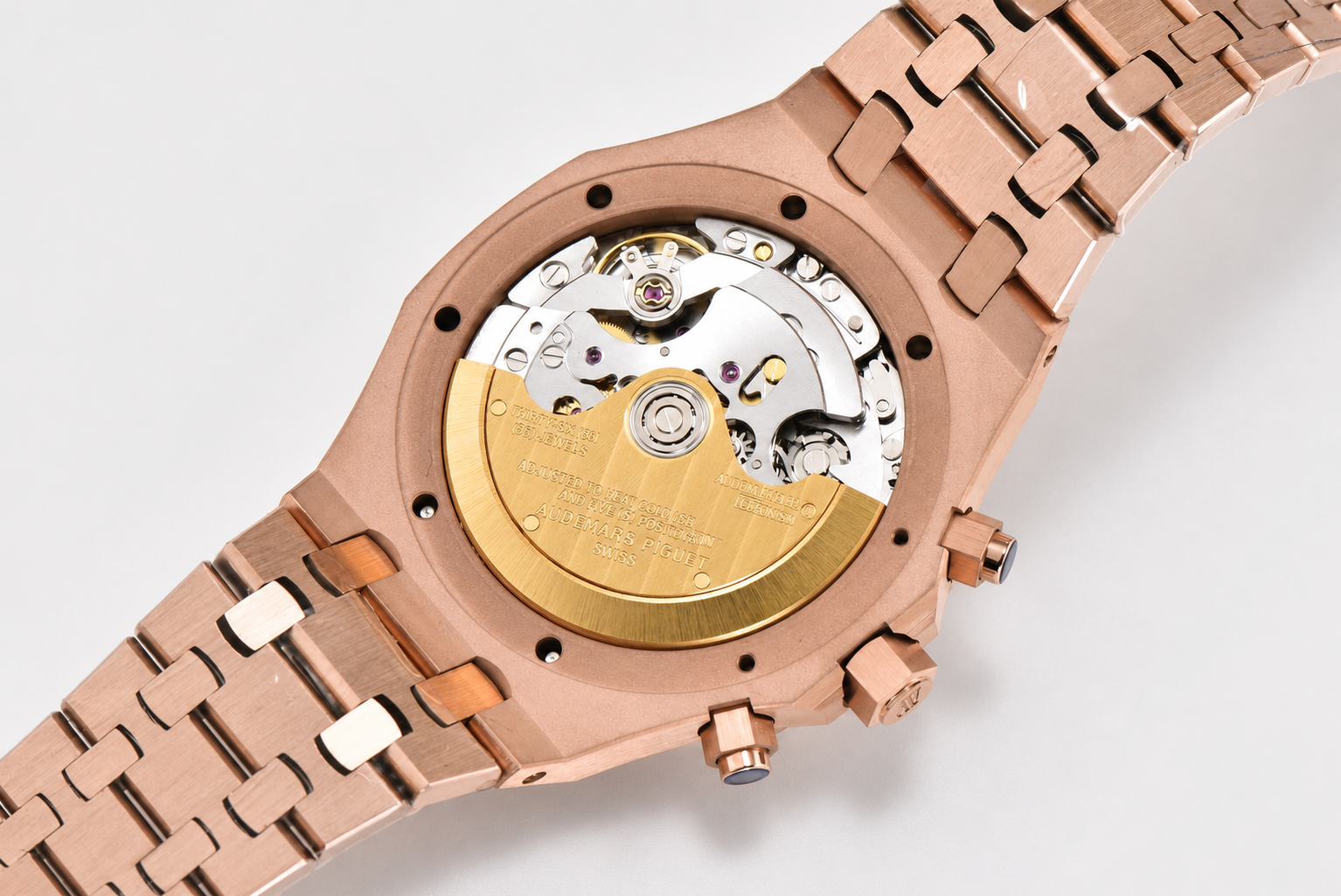 Royal Oak Chrono 26315 RG APSF 1:1 Best Edition White Dial on RG Bracelet A2385 - Image 14
