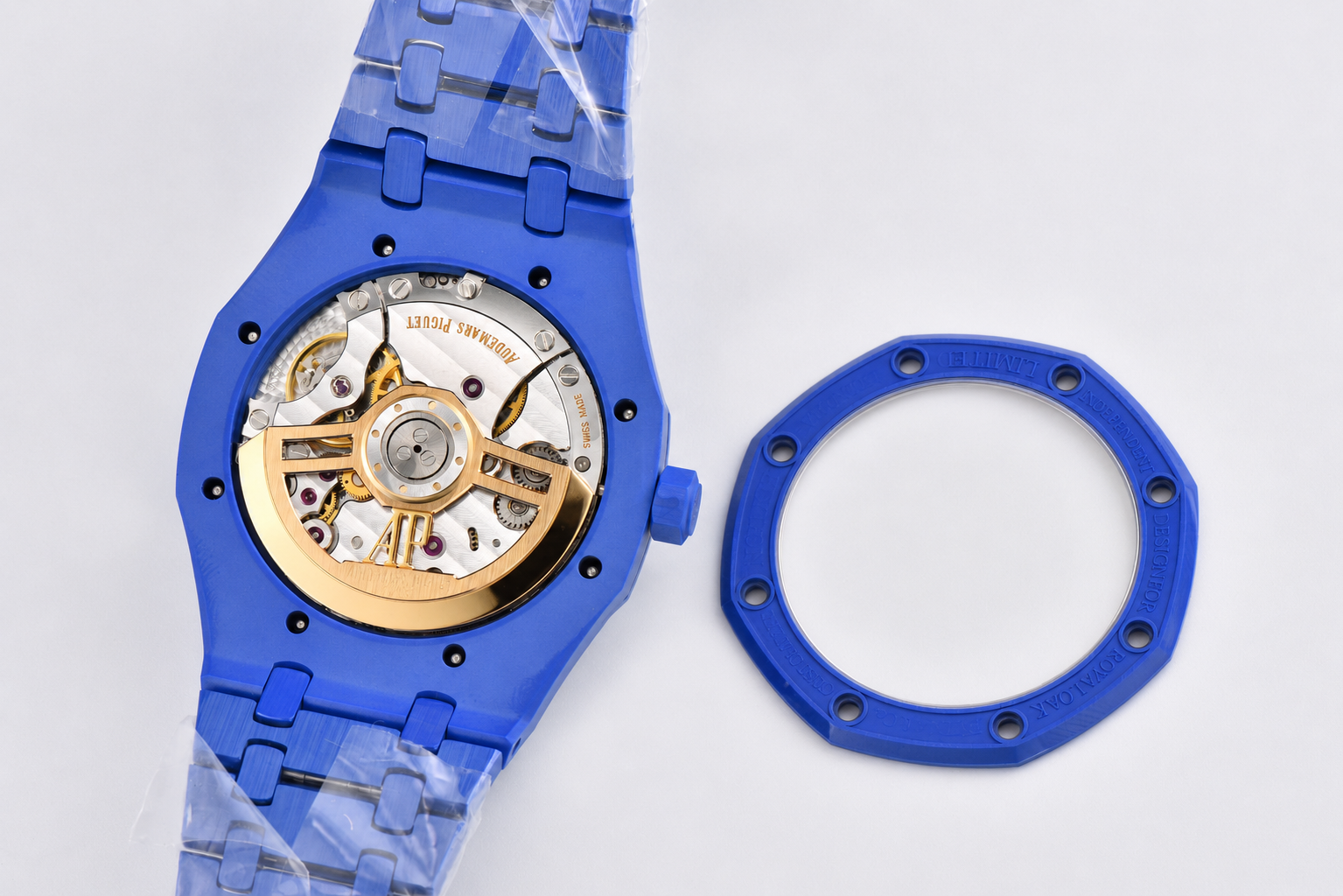 Royal Oak 15500 Blue Ceramic APSF 1:1 Best Edition Tiffany Blue Dial on Bracelet SA4302 - Image 9