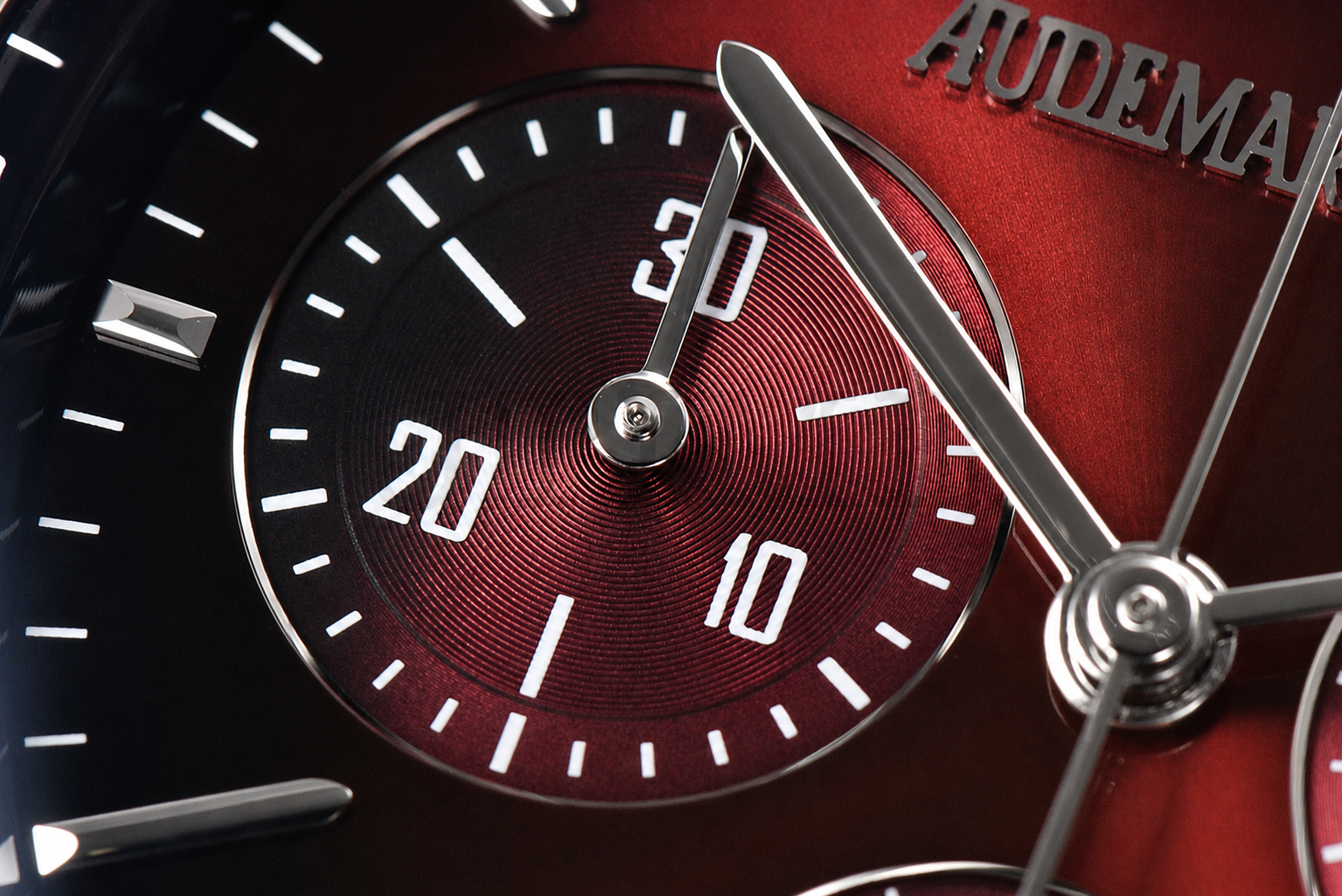 Code 11.59 Chrono 26393 SS APSF 1:1 Best Edition Gradient Red Dial on Red Leather Strap SA4401 - Image 5