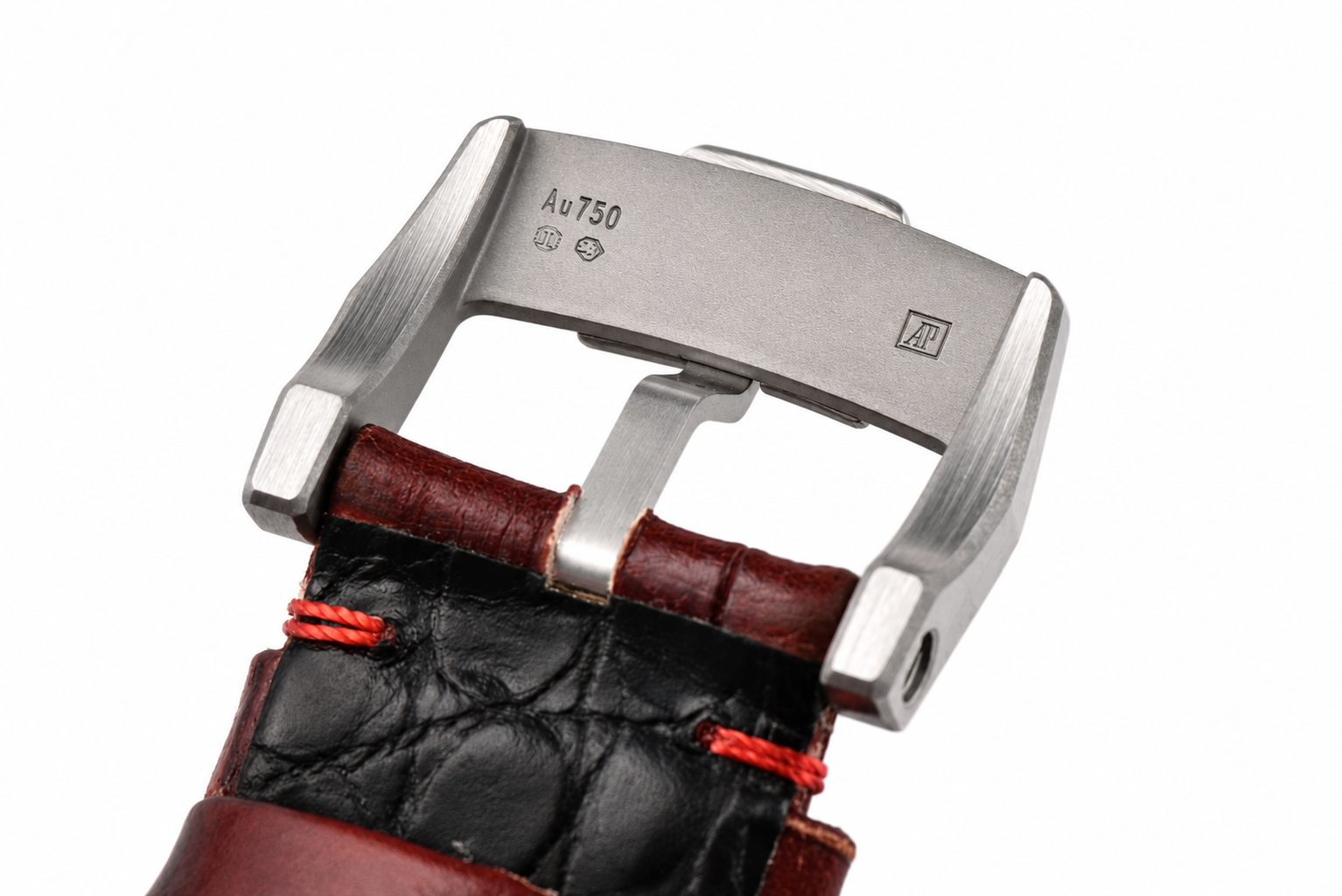 Code 11.59 Chrono 26393 SS APSF 1:1 Best Edition Gradient Red Dial on Red Leather Strap SA4401 - Image 9