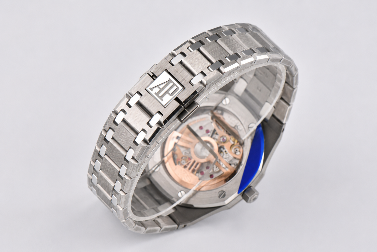 Royal Oak 39mm Titanium 16202 ZF 1:1 Best Edition Red Dial on Bracelet A7121 - Image 6