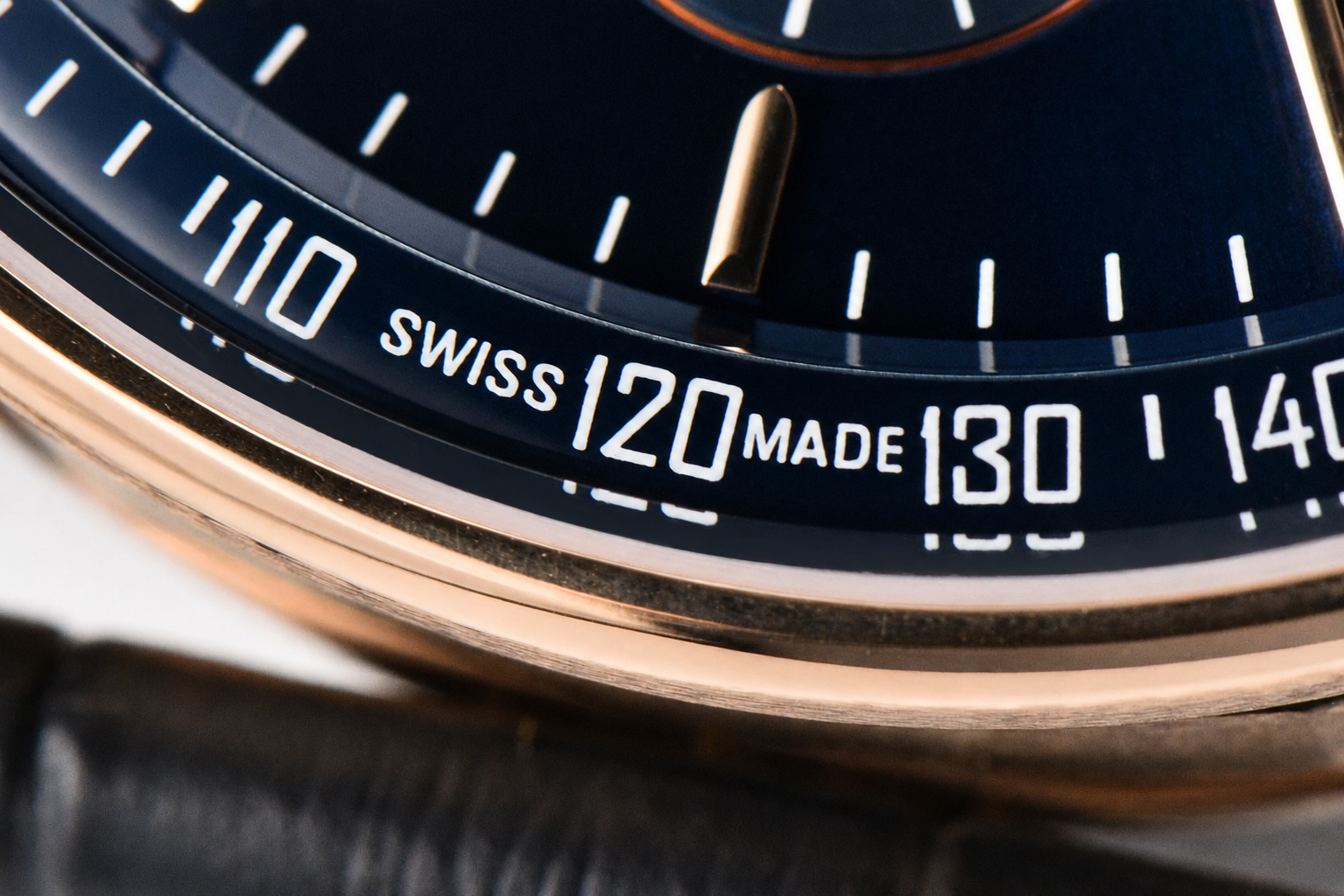 Code 11.59 Chrono 26393 RG APSF 1:1 Best Edition Blue Dial RG Marker on Blue Leather Strap SA4401 - Image 3