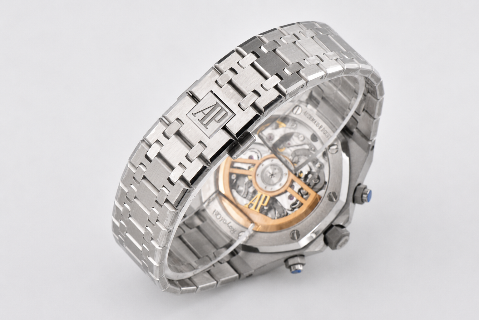 Royal Oak Chrono 26240 SS ZF 1:1 Best Edition Black Dial on SS Bracelet SA4401 - Image 7