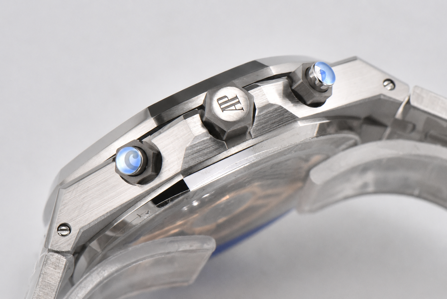 Royal Oak Chrono 26240 SS ZF 1:1 Best Edition Silver Dial on SS Bracelet SA4401 - Image 3