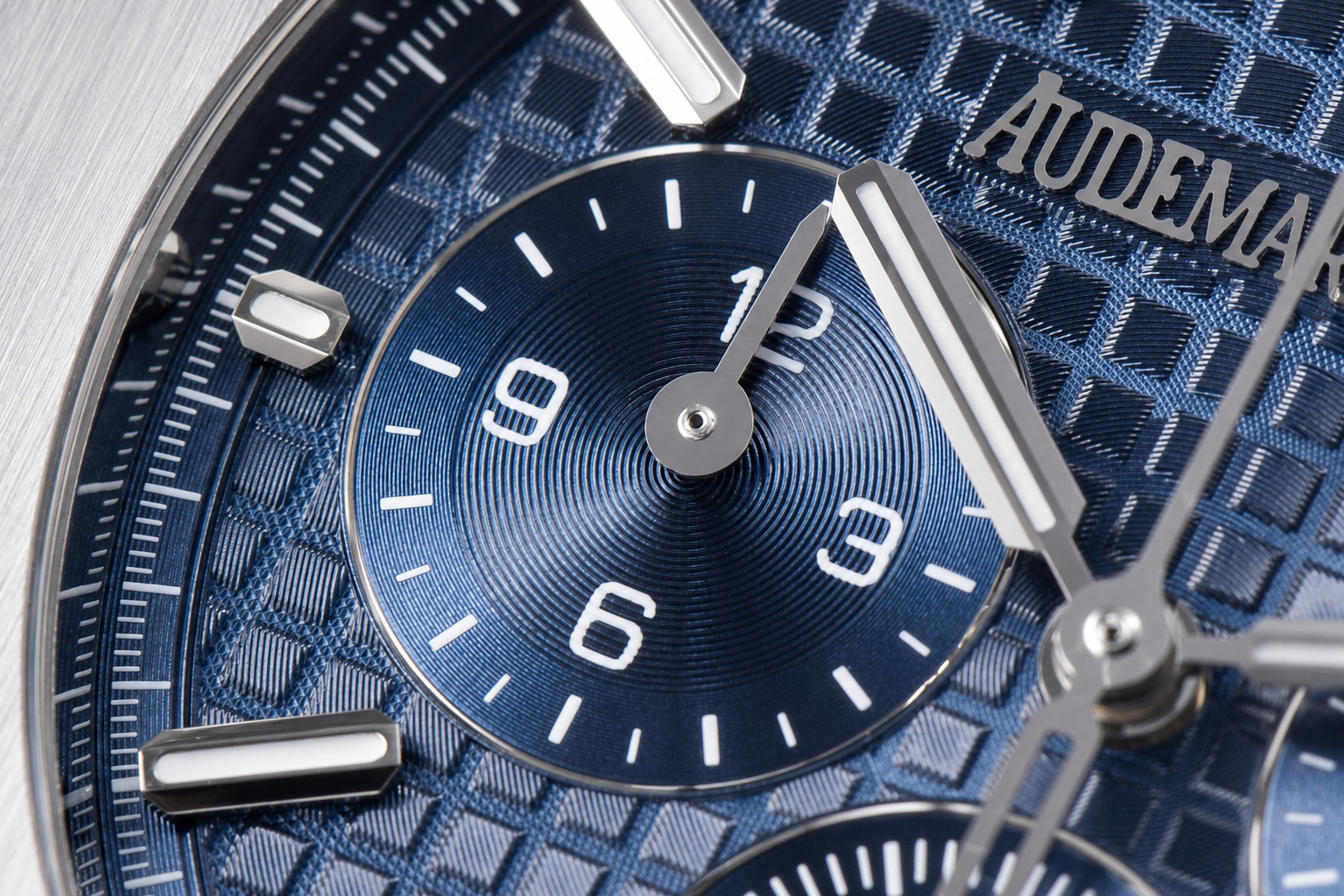 Royal Oak Chrono 26715 SS APSF 1:1 Best Edition Blue Dial SS Bracelet A2685 - Image 6