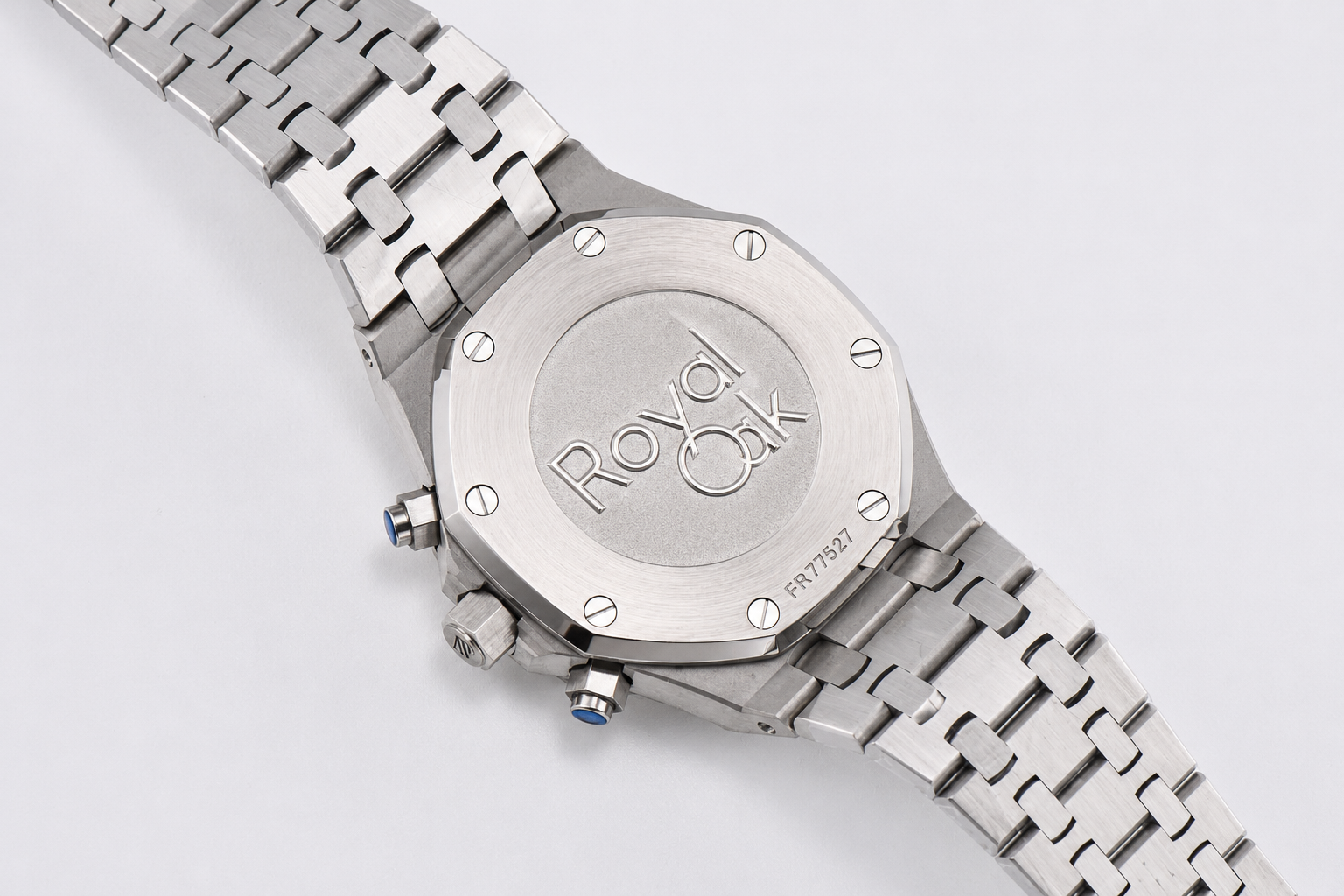Royal Oak Chrono 26715 SS APSF 1:1 Best Edition Blue Dial SS Bracelet A2685 - Image 10