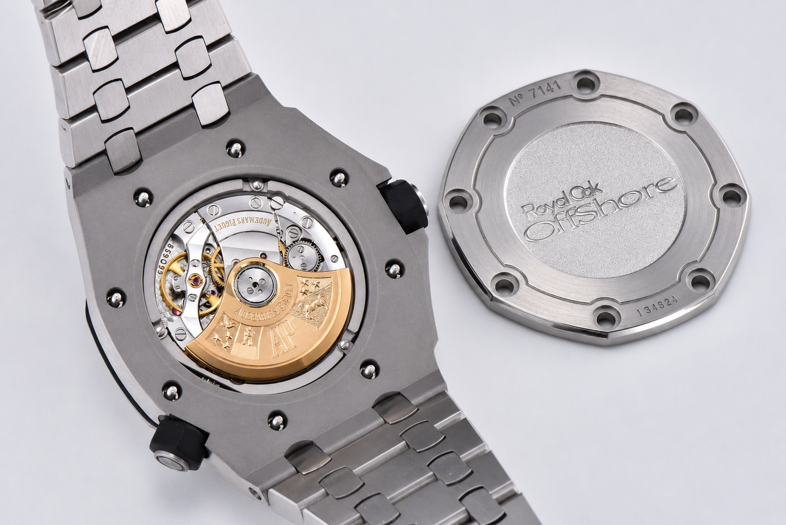 Royal Oak Offshore Diver 15703 APSF 1:1 Best Edition Black Dial on SS Bracelet SA3120 - Image 8