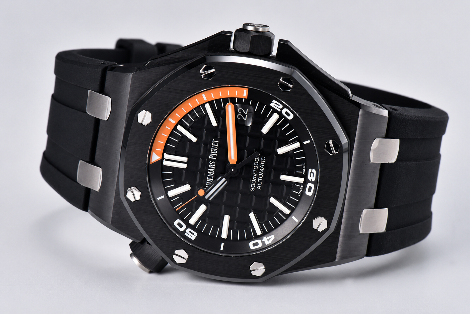 Royal Oak Offshore Diver 15707 Black Ceramic ZF 1:1 Best Edition SA3120 - Image 2
