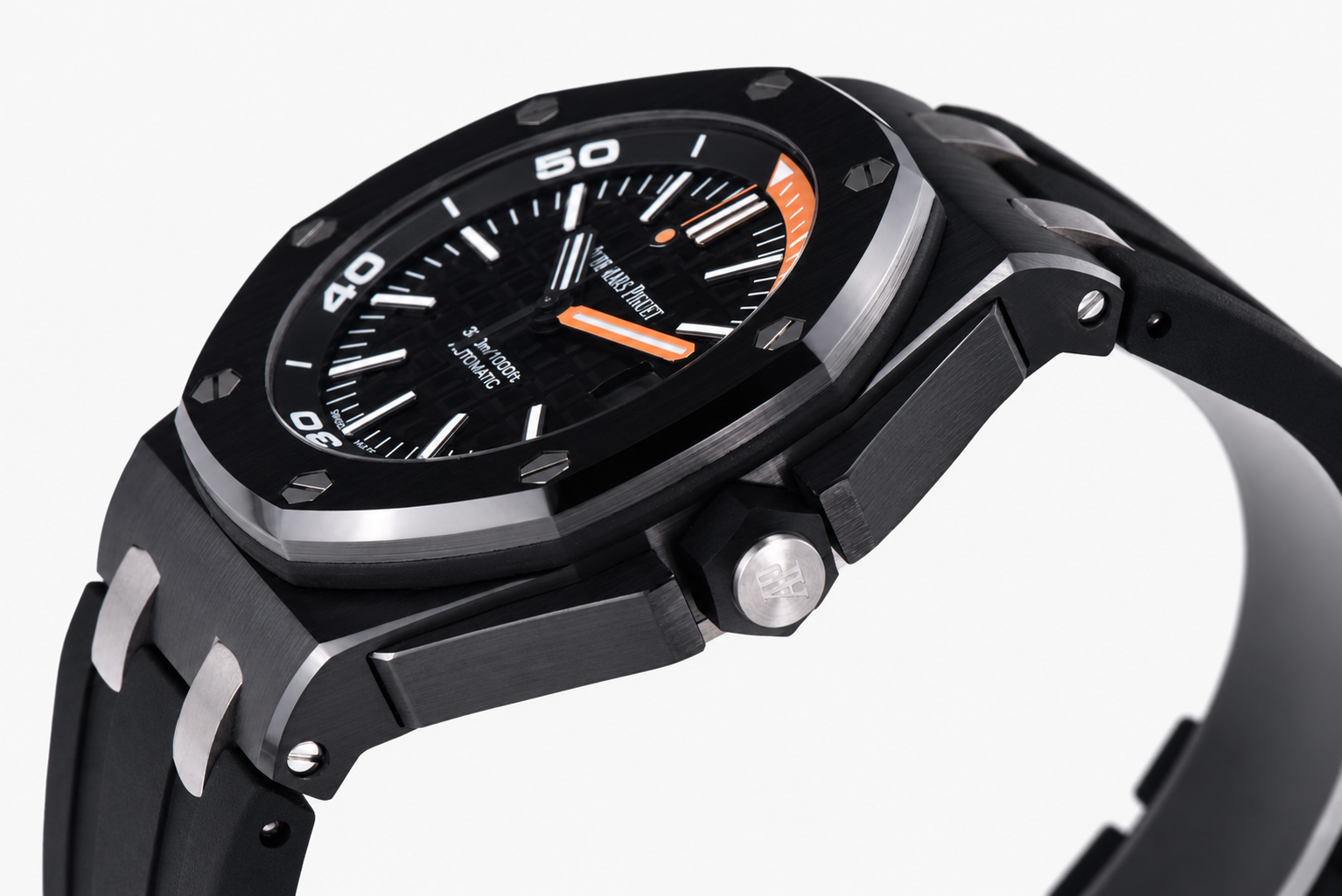 Royal Oak Offshore Diver 15707 Black Ceramic ZF 1:1 Best Edition SA3120 - Image 3