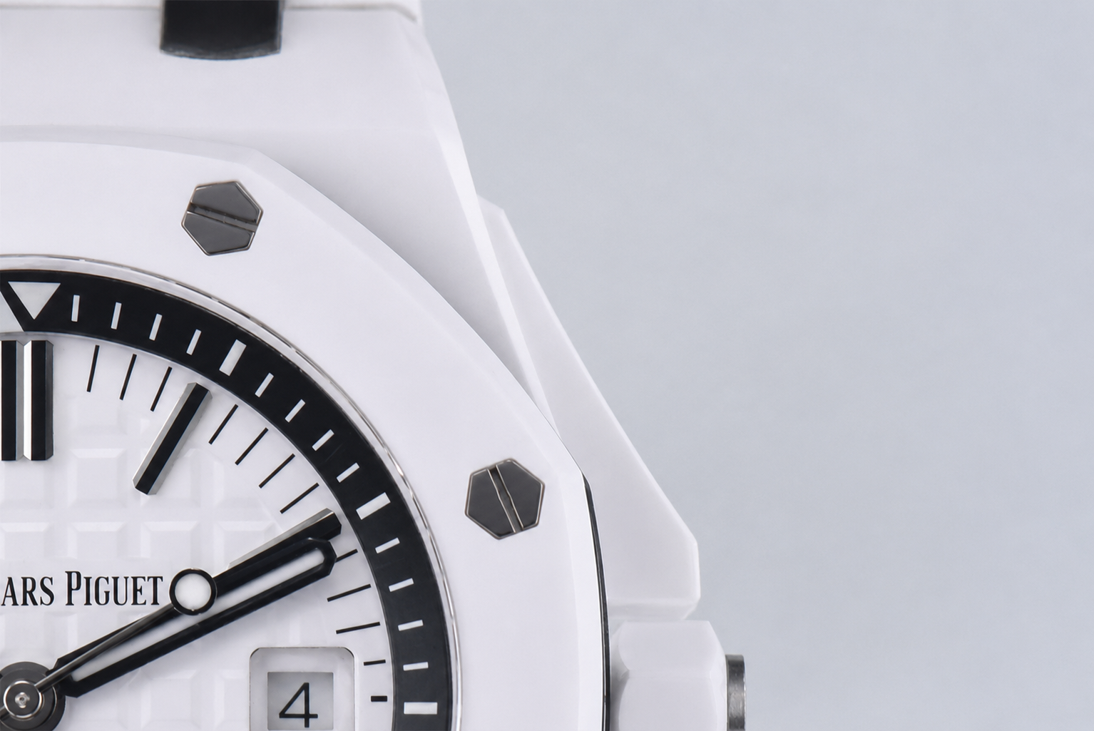 Royal Oak Offshore Diver 15707 White Ceramic ZF 1:1 Best Edition SA3120 - Image 4