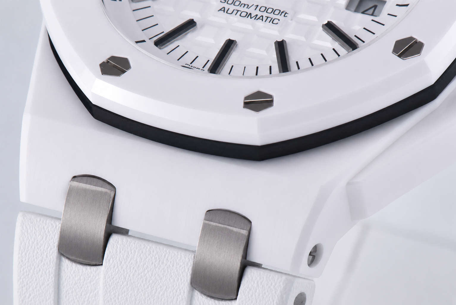 Royal Oak Offshore Diver 15707 White Ceramic ZF 1:1 Best Edition SA3120 - Image 6