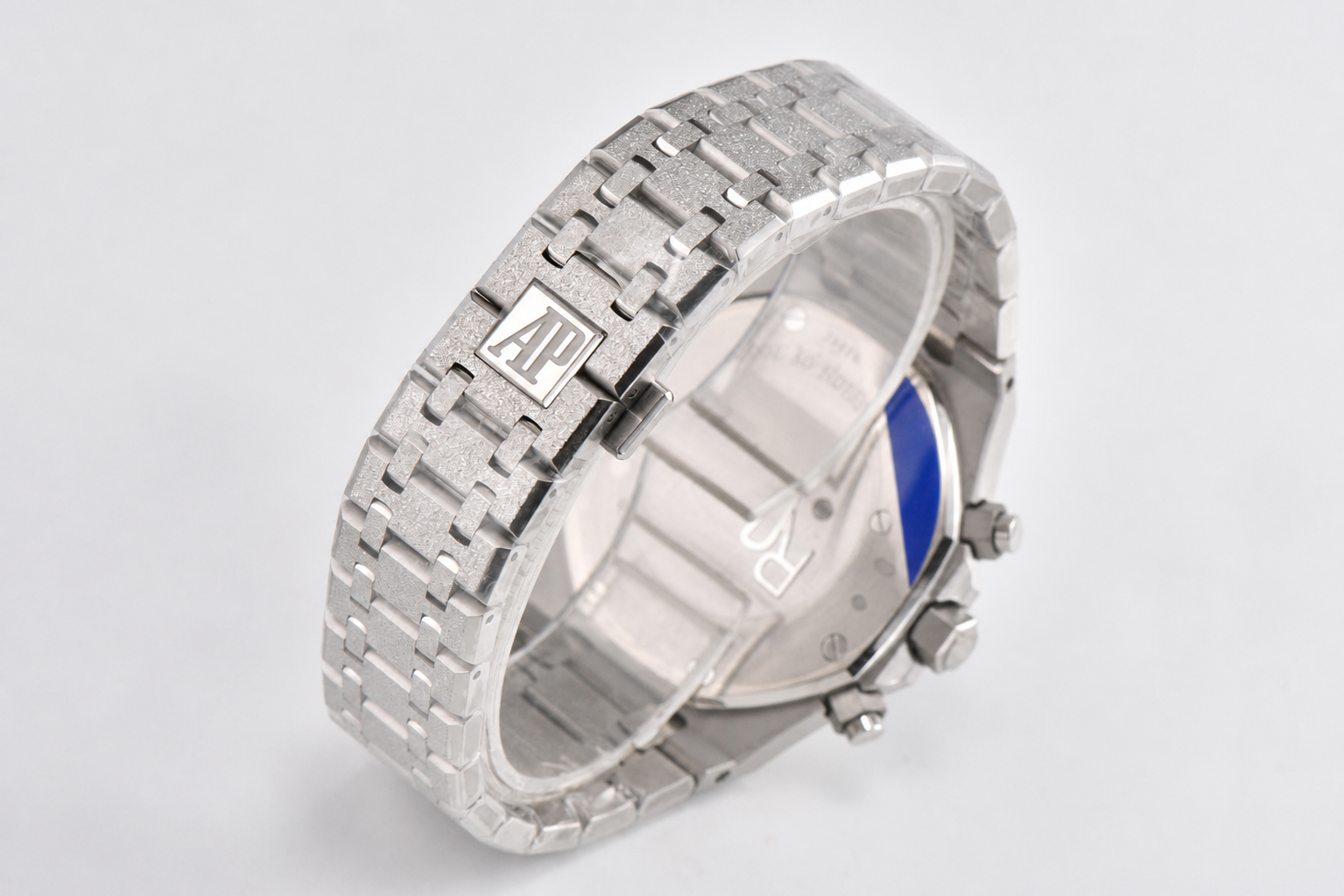 Royal Oak Chrono 26331 Frosted SS APSF 1:1 Best Edition Blue/White Dial on Bracelet A2385 - Image 6