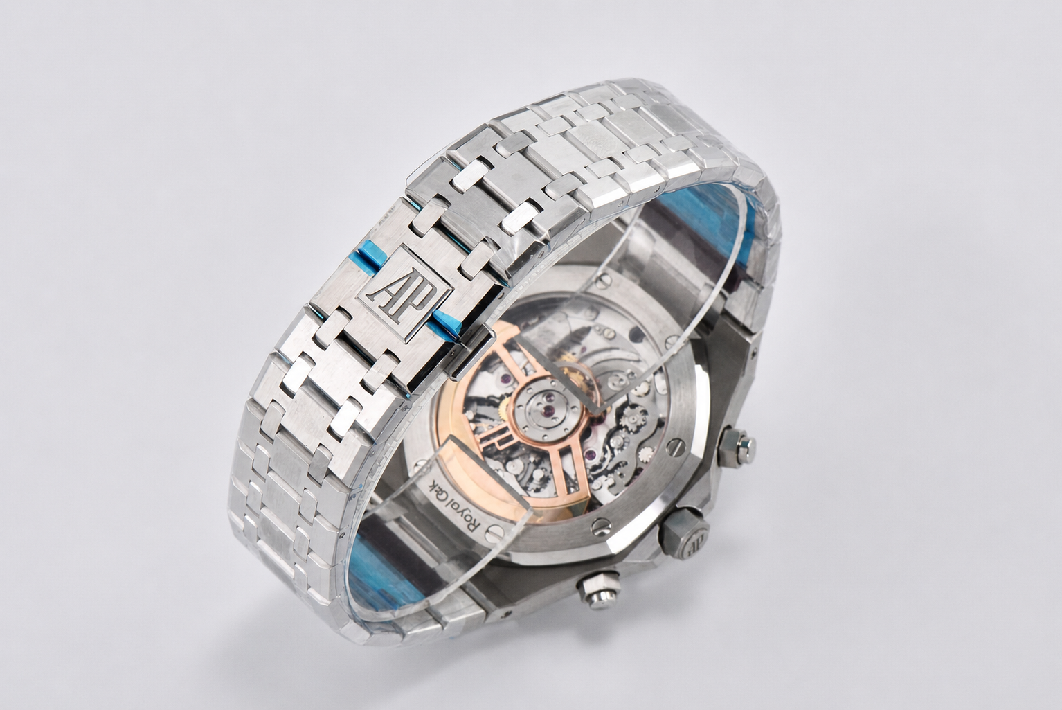 Royal Oak Chrono 26240 SS DDF 1:1 Best Edition Black Dial on SS Bracelet DD4401 - Image 6