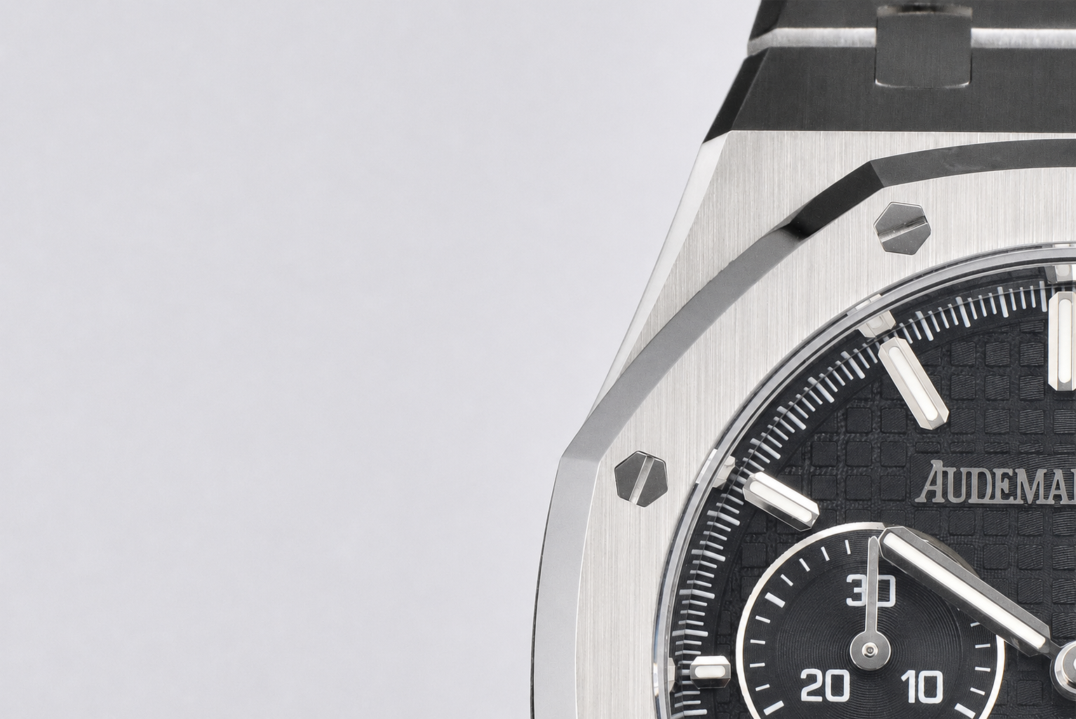Royal Oak Chrono 26240 SS DDF 1:1 Best Edition Black Dial on SS Bracelet DD4401 - Image 3