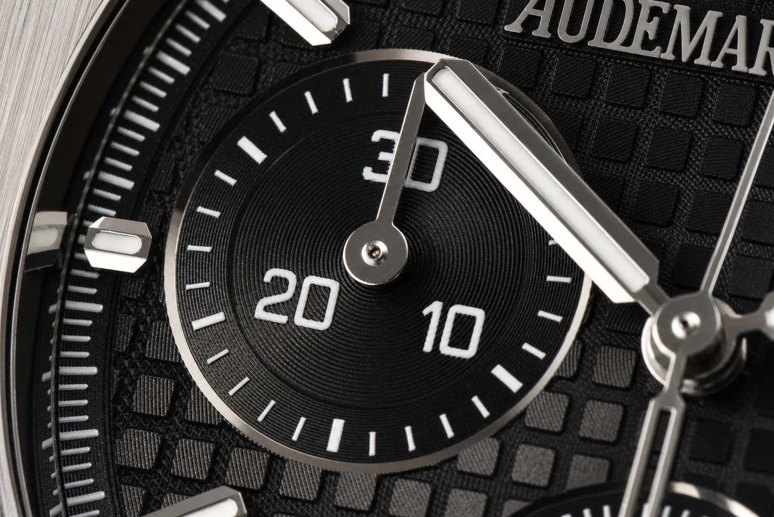 Royal Oak Chrono 26240 SS DDF 1:1 Best Edition Black Dial on SS Bracelet DD4401 - Image 4