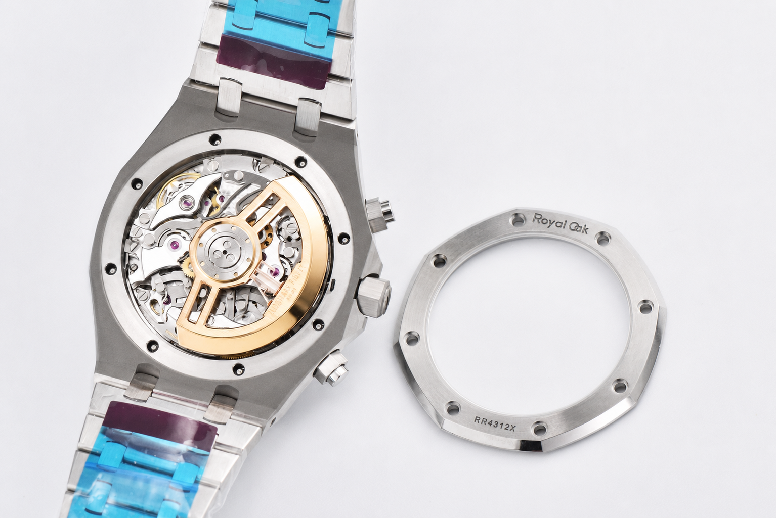 Royal Oak Chrono 26240 SS DDF 1:1 Best Edition Silver Dial on SS Bracelet DD4401 - Image 6