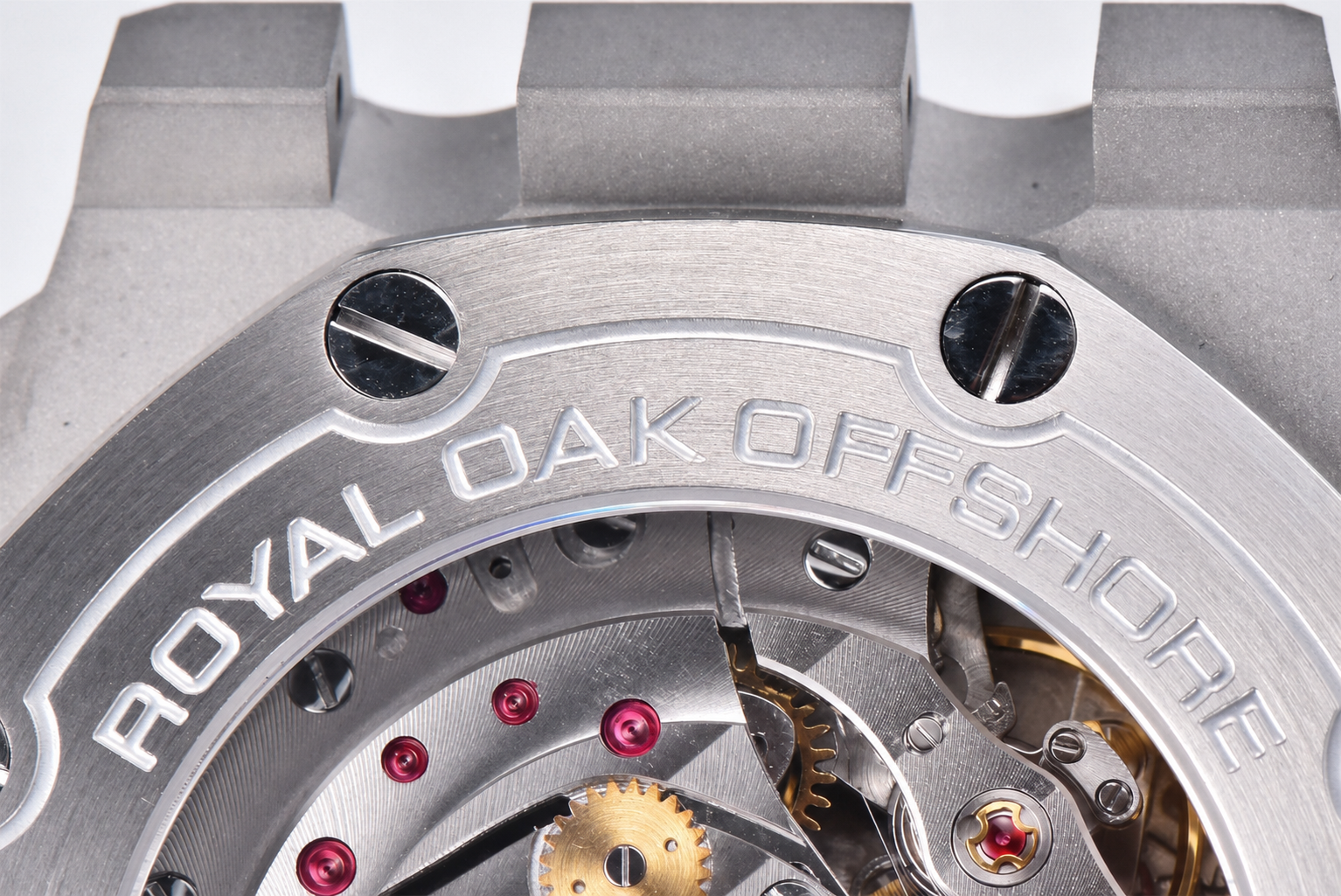 Royal Oak Offshore 42mm SS APF 1:1 Best Edition RG Bezel Blue Dial on Black Leather Strap A3126 - Image 9